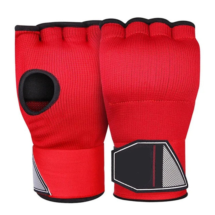 Premium MMA Half-Finger Boxing Gloves – Padded Foam Inner Gloves for Boxing, MMA, Muay Thai, Kickboxing, Taekwondo & Karate