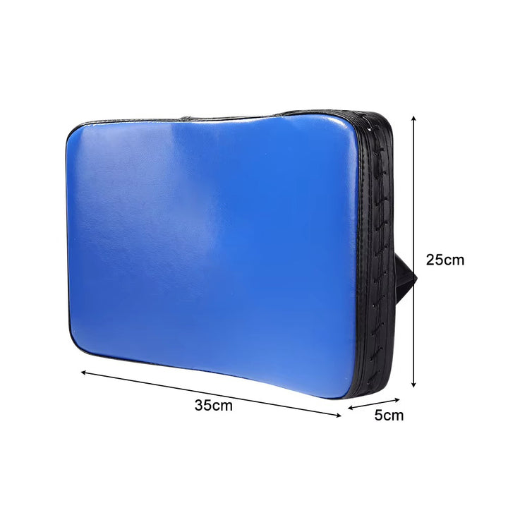 Premium Taekwondo Foot Target – Curved MMA, Muay Thai, Karate, Boxing Kicking Pad – Thickened SKY PU & EVA Foam – Durable Punching Target for Martial Arts Training – 35x25x5cm - StrengthXPhysiotherapy