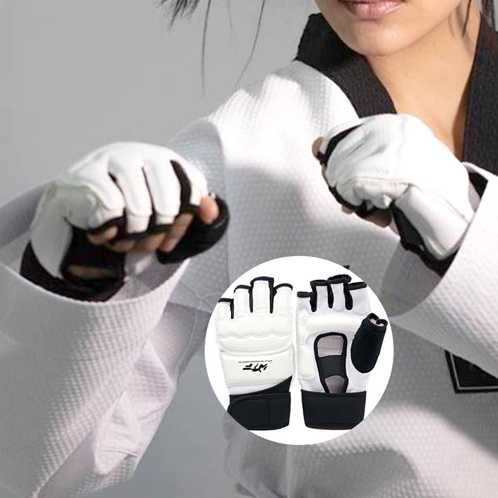 Premium Boxing Gloves for Adults & Kids – Half Finger Design for MMA, Muay Thai, Karate, Taekwondo & Fitness – High-Quality 