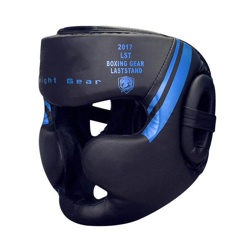 Premium Kickboxing Helmet – Full Face Muay Thai, MMA, Karate, Sanda Training Headgear, PU Leather, Protective Guard for Men & Women, Adjustable Sizes S/M/L - StrengthXPhysiotherapy