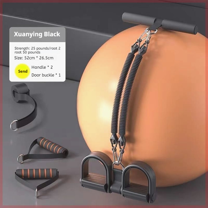 Premium Pedal Resistance Band Puller – Multi-Functional Home Exercise Equipment for Men, Adjustable Tension, Full Body 