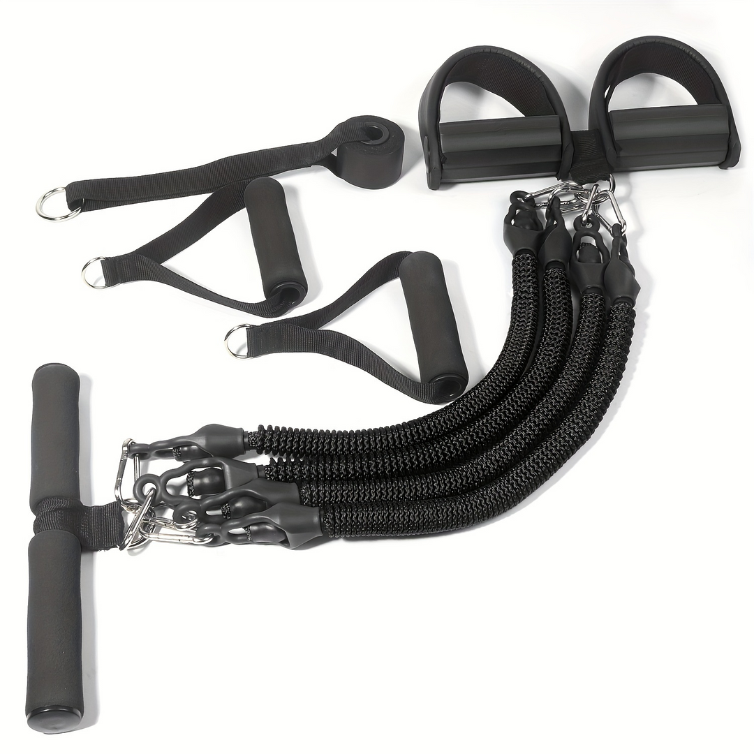 Premium Pedal Resistance Band Puller – Multi-Functional Home Exercise Equipment for Men, Adjustable Tension, Full Body 