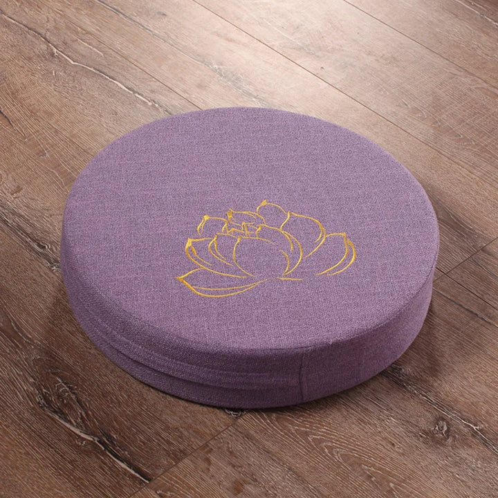 Premium Meditation Cushion – 40x6cm Japanese Tatami Backrest Pillow – Removable & Washable Cloth, Hard Texture for Comfort