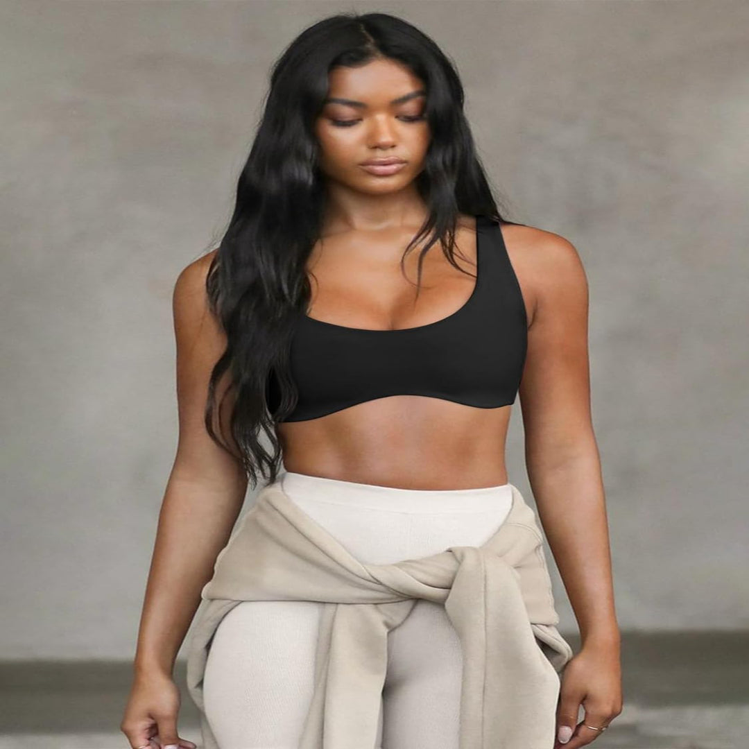 Premium Women's Yoga Bra – High Elasticity, Sweat-Wicking, Moisture-Absorbing, Breathable, Seamless Fit, Contouring Design