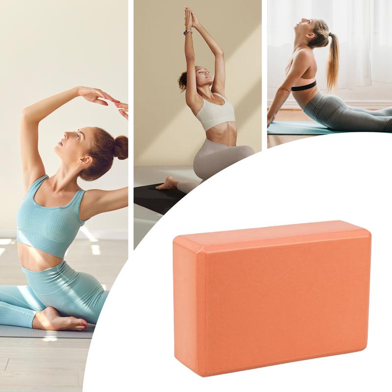 Premium High-Density Yoga Block – Non-Slip, Eco-Friendly EVA Foam – Lightweight & Durable – Supports Proper Posture & Stability