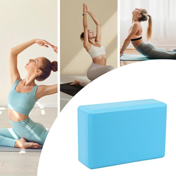 Premium High-Density Yoga Block – Non-Slip, Eco-Friendly EVA Foam – Lightweight & Durable – Supports Proper Posture & Stability