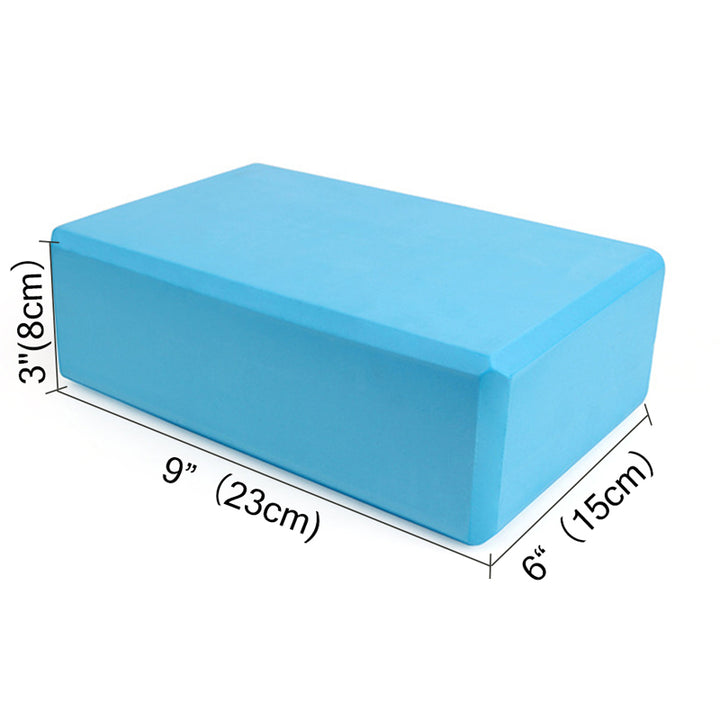 Premium EVA Yoga Block – Non-Slip Foam Block for Stretching & Pilates – Ideal for Body Shaping, Flexibility, and Health