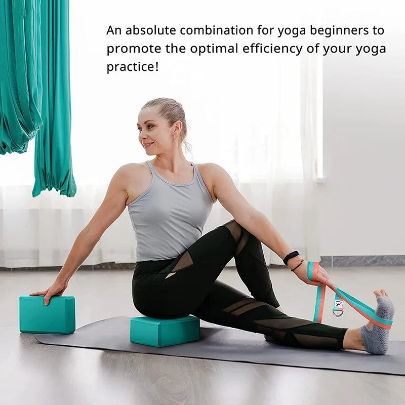 Premium EVA Yoga Block – Non-Slip Foam Block for Stretching & Pilates – Ideal for Body Shaping, Flexibility, and Health