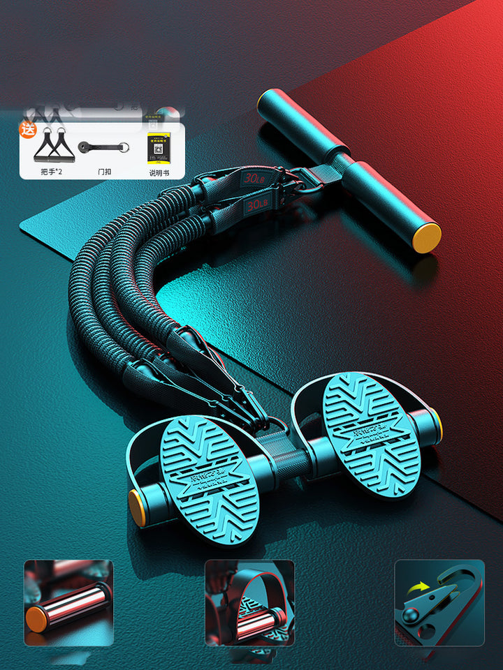 Premium Pedal Tensioner – Multi-Functional Fitness Resistance Device for Men, Abdominal, Back & Muscle Training, Adjustable 