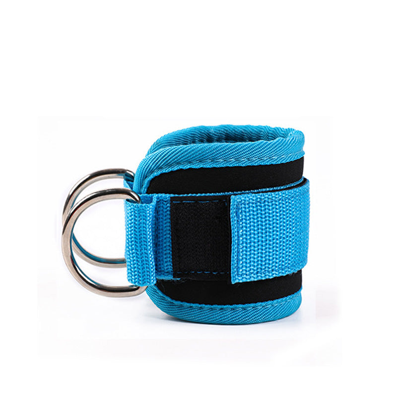 Premium Cable Ankle Straps – Double D-Ring Ankle Cuffs for Gym Workouts, Glutes & Legs Strength Training, Abductor Support,